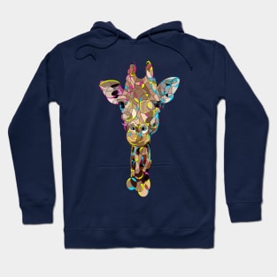 Abstract giraffe Hoodie